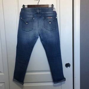 Women Hudson crop Collin jeans sz 30